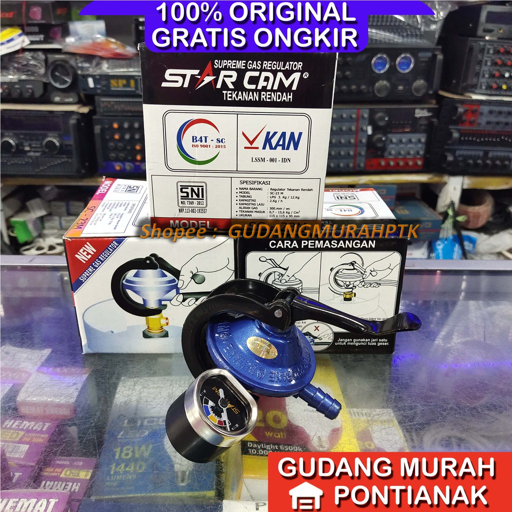 Regulator Starcam METERAN JARUM SC-23CM