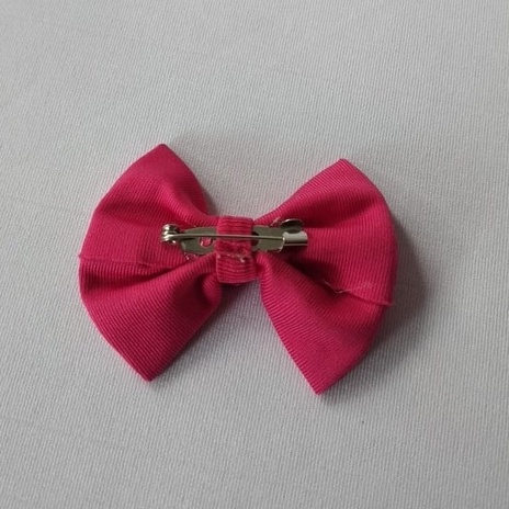 Bros Pita manik-manik ungu Mini 3 CM Bross Dada Pita Mini / Souvenir