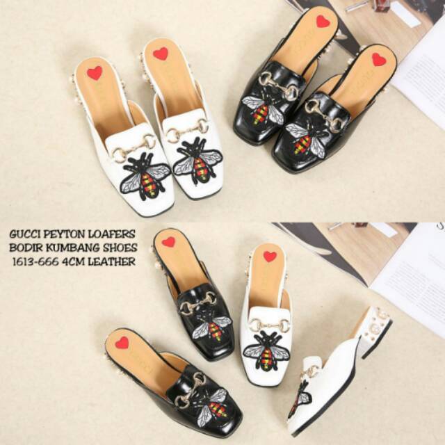 GUCCI PEYTON LOAFERS BODIR KUMBANG SHOES 1613-666

BJ