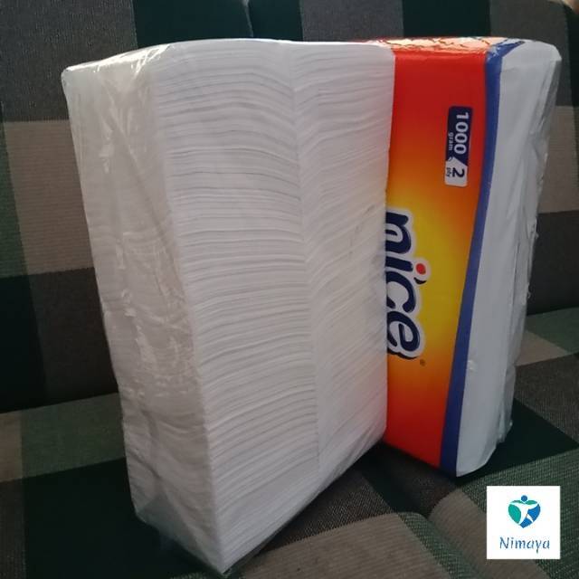 Tissue Tisu Tissu Wajah Pop Up Kotak 1000 gram Kiloan Refill Non Nice Murah-1