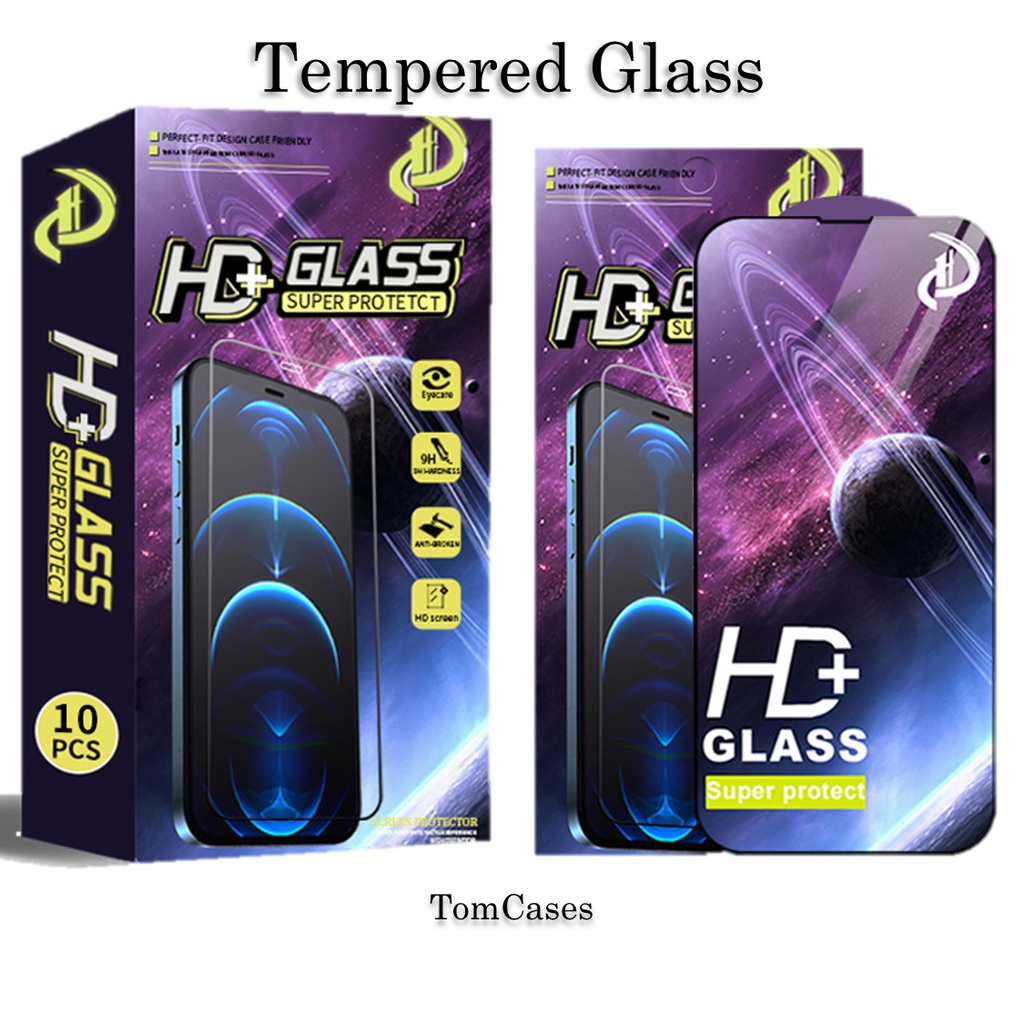 [ TOMCASES ] ANTI GORES TG TEMPERED GLASS HD+ GLASS SUPER PROTECT