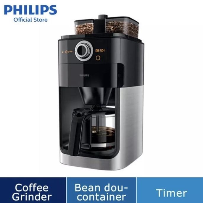 Philips Grind & Brew Coffee Maker - Hd7762/00 Rereeegrosirr