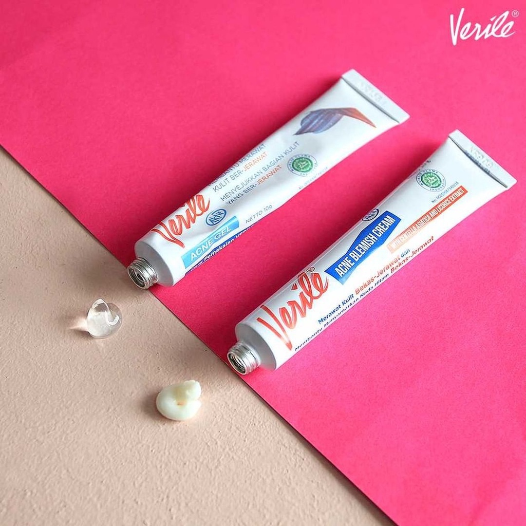 ✦SINAR✦ Verile Acne Gel | Blemish Cream | Obat Jerawat - Bekas Jerawat