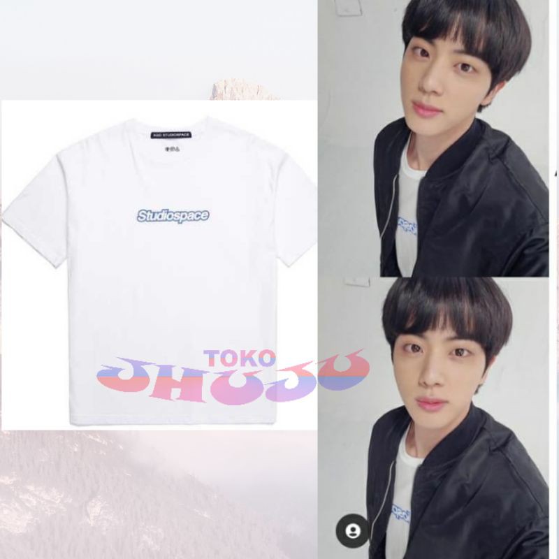 Baju Kaos BTS Kim Seokjin studio space