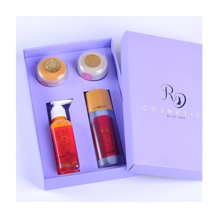 [ Paket cleanser / Box ungu ] Cream RD CLEANSER CV ARNI BPOM