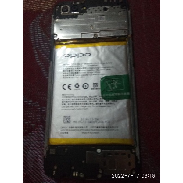 mesin Oppo a3s ram 3/32