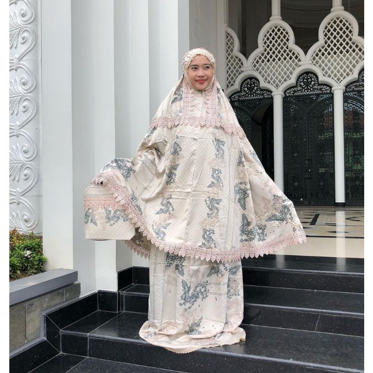 Mukena exclusive dior silk