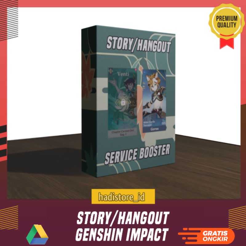 DVD STORY/HANGOUT GENSHIN IMPACT