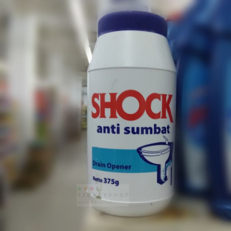 Bubuk Shock Anti Sumbat Mampet Saluran Pipa Air Pembuangan Kloset WC 350 gram