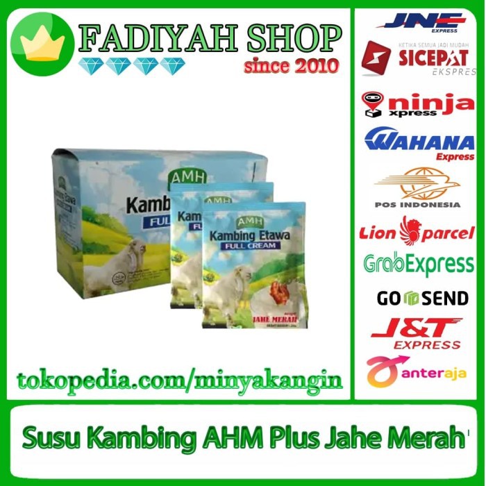 

Susu Kambing Etawa plus jahe merah AMH amanah sachet