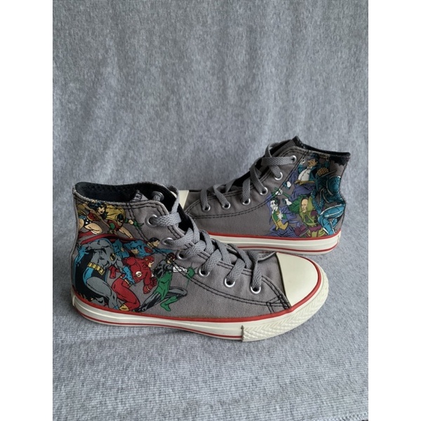 Converse kids DC Comic Shoes Preloved
