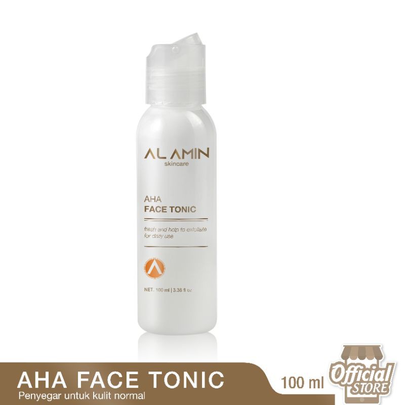 Alamin AHA Face Toner | Penyegar Wajah Untuk Kulit Flek Hitam/Pencerah |