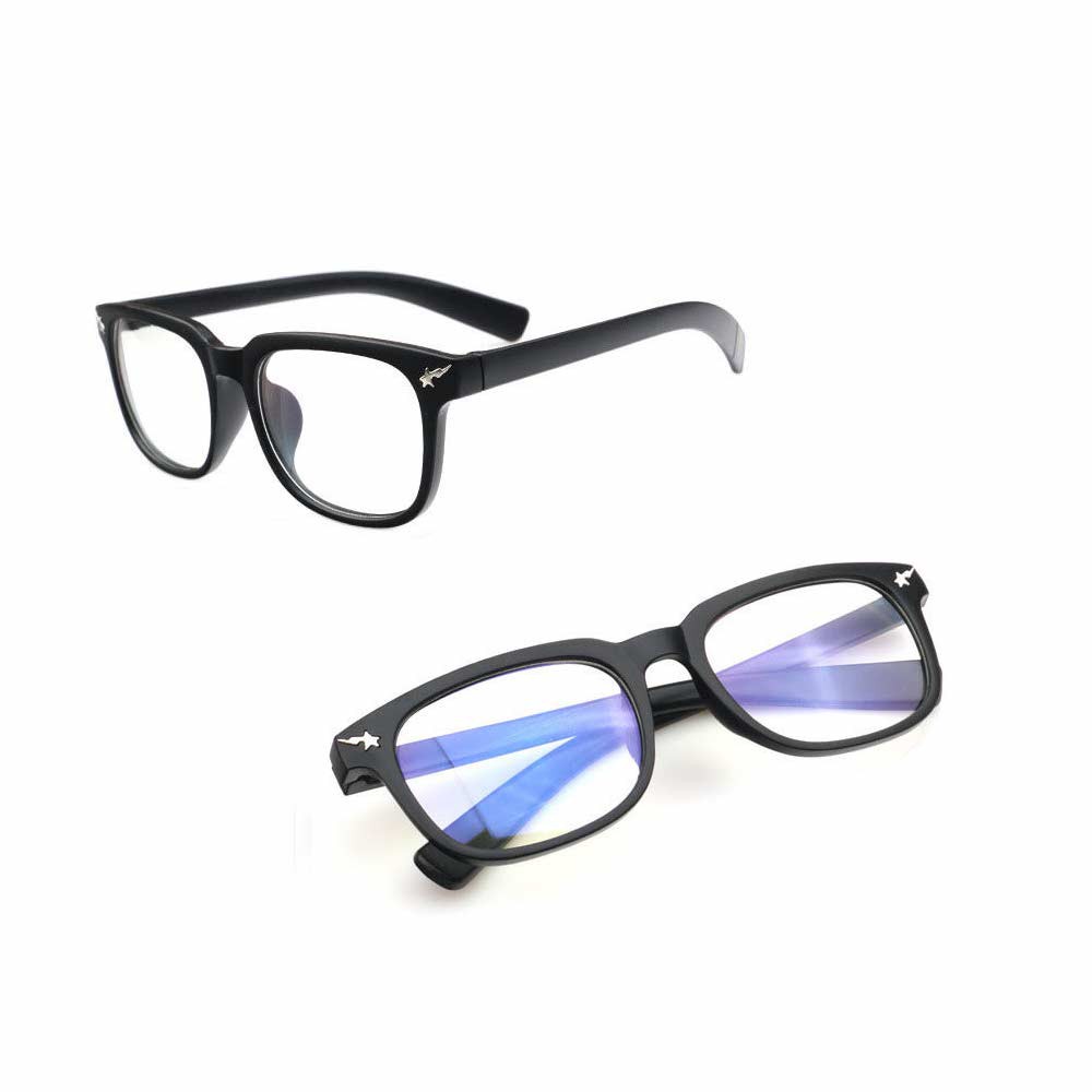 Kacamata Anti Radiasi Blue Ray Lens (Design Korea) Unisex - XHM492B( Group ) FREE SarungB