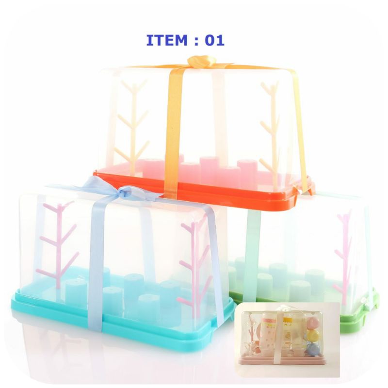 Rak botol + tutup iq baby rak botol dot asi Rak dot bertutup Rak botol susu Rak botol asi