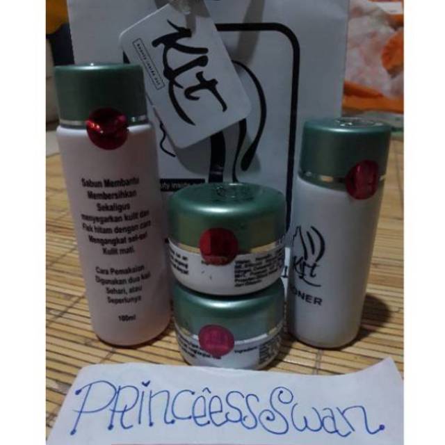 Cream KLT Hijau Hologram