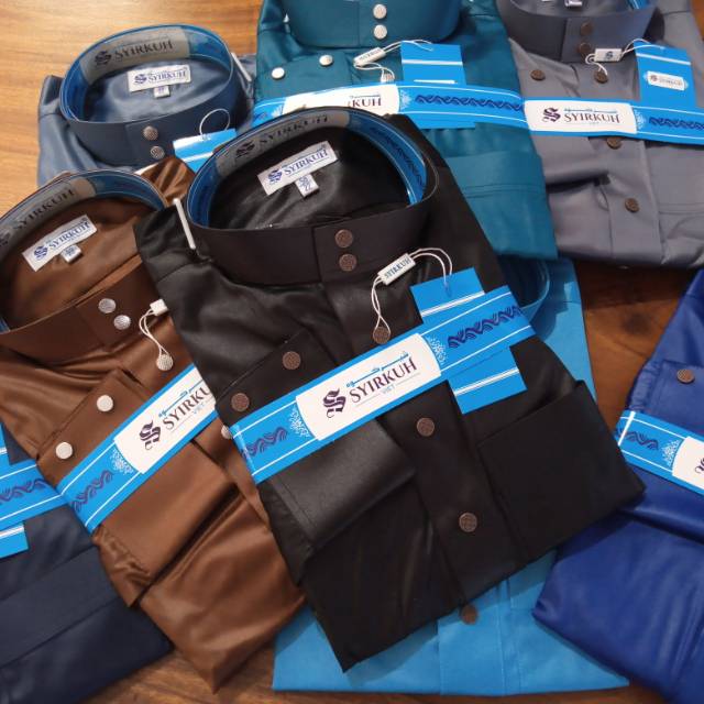 Jubah Haramain Merk Syirkuh Manset (Jubah Import)