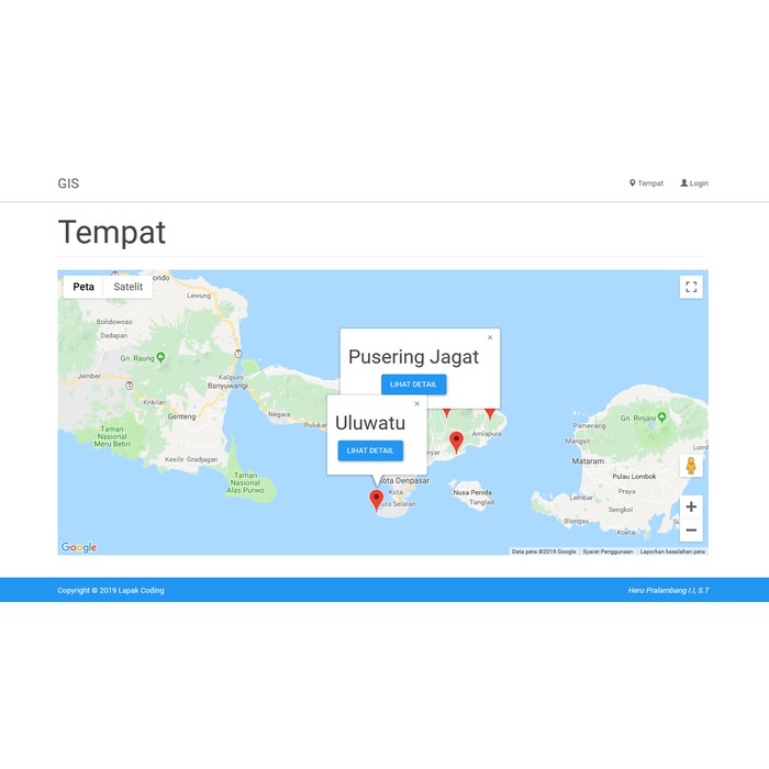 Jual Sistem Informasi Geografis Berbasis Web Shopee Indonesia