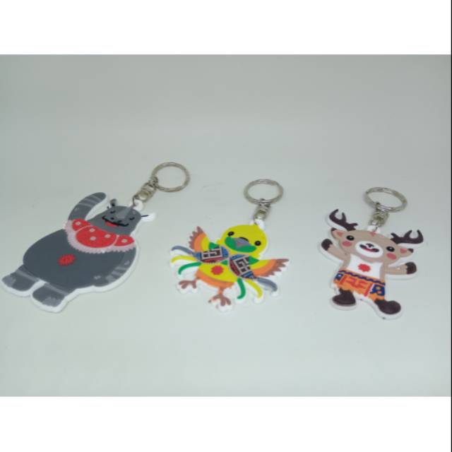 Gantungan kunci Asian Games Palembang