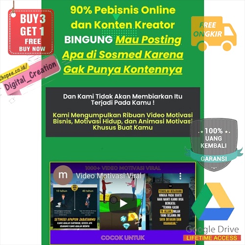 Konten Video Motivasi FYP Siap Upload | Kumpulan Konten Viral Influencer Content Creator