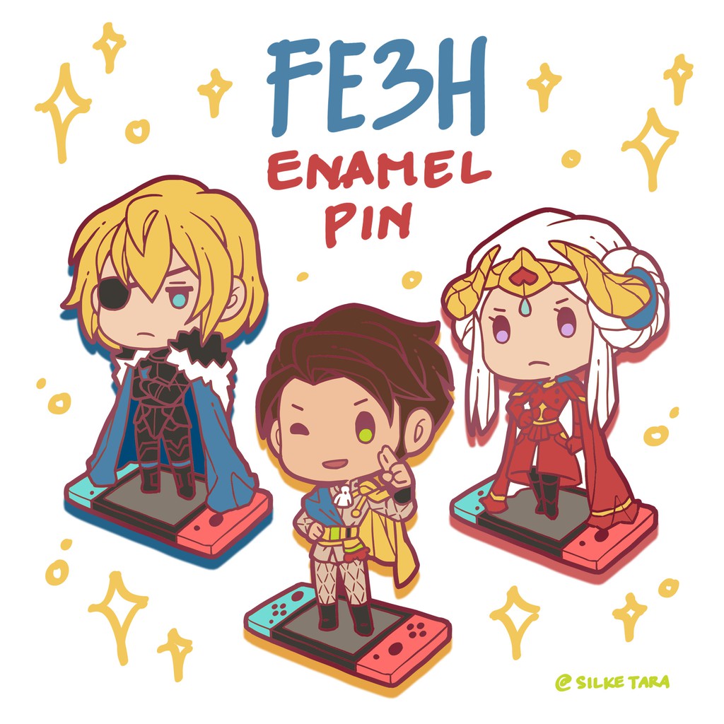 Fire Emblem Three Houses enamel pin