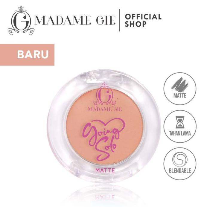 Madame Gie Going Solo Matte Pressed Eyeshadow - Makeup SaleR21A