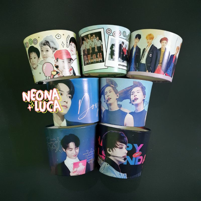 NCT 127 Dream - Birthday Event | Cup Holder Doyoung Mark Renjun Jeno Haechan Jaemin Chenle Jisung