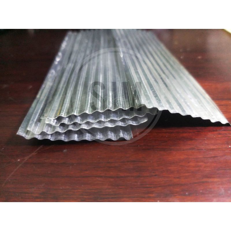 Bahan Maket, Miniatur, Diaroma Atap Seng skala 1:50