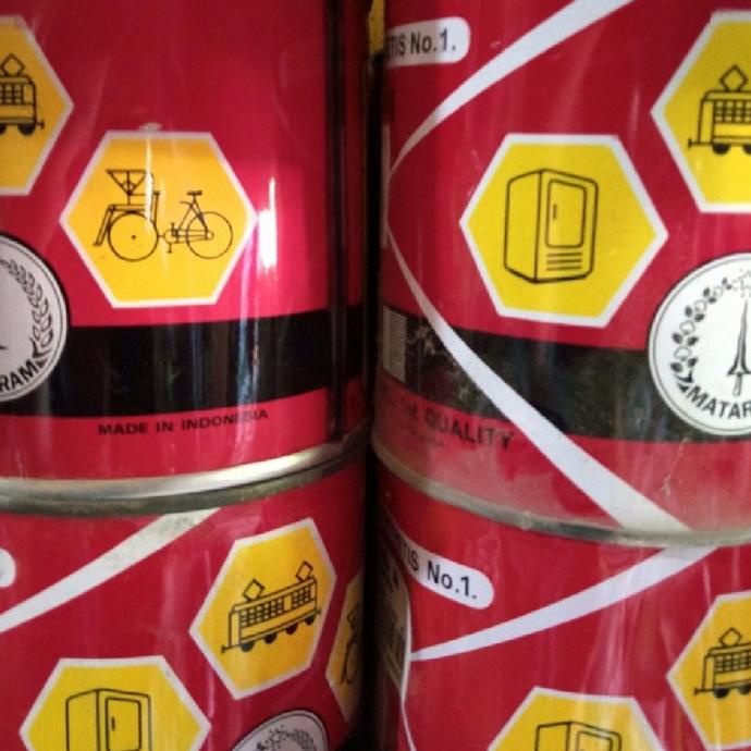 ,,,,,,,] cat besi dan kayu / cat minyak emco 1kg