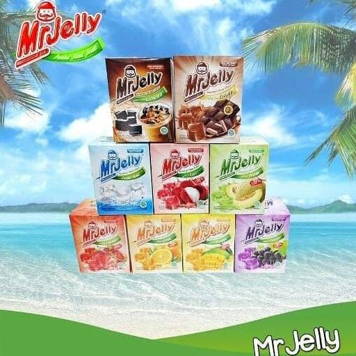 

%$%$%$%$] Mr Jelly Serbuk Jeli Instan Jelly Powder Box Isi 12 Sachet