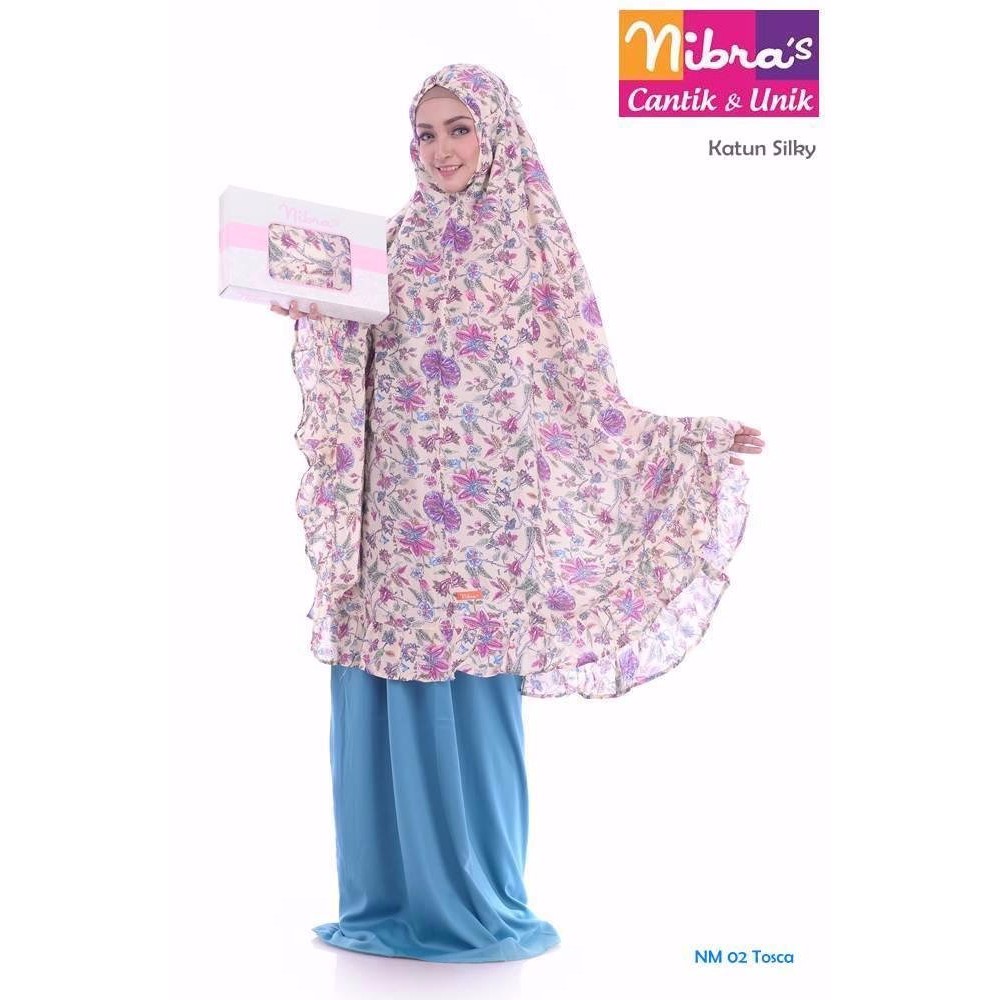 GROSIR Grosir Mukena Nibras NM 02 Tosca Grosir Mukena Katun Jepang