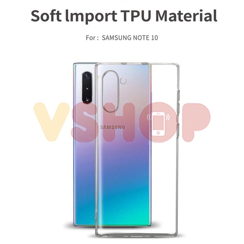 SOFTCASE TRANSPARAN SAMSUNG NOTE 10 PREMIUM CLEAR SOFT CASE