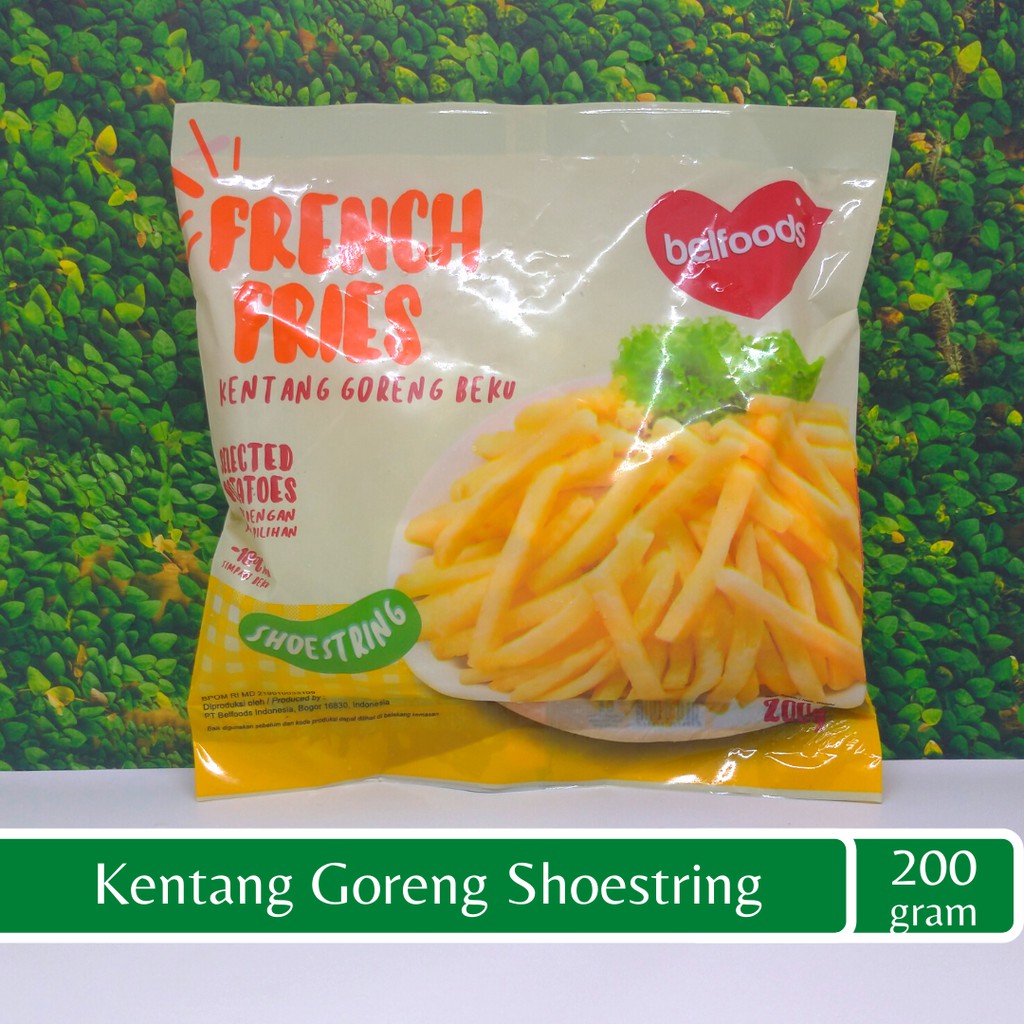 

Kentang Goreng Shoestring Belfoods 200& 500 gram