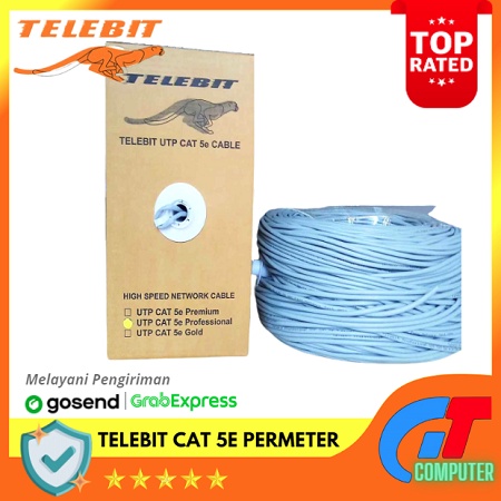 Kabel LAN Telebit Profesional CAT 5e Per Meter