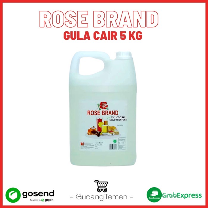 

gula cair rose brand 5kg / ecer