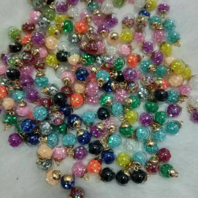 Bola kaca kristal 12pcs