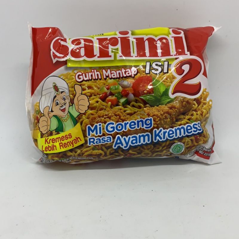

Sarimi Duo Goreng Rasa Ayam Kremes 125 gr