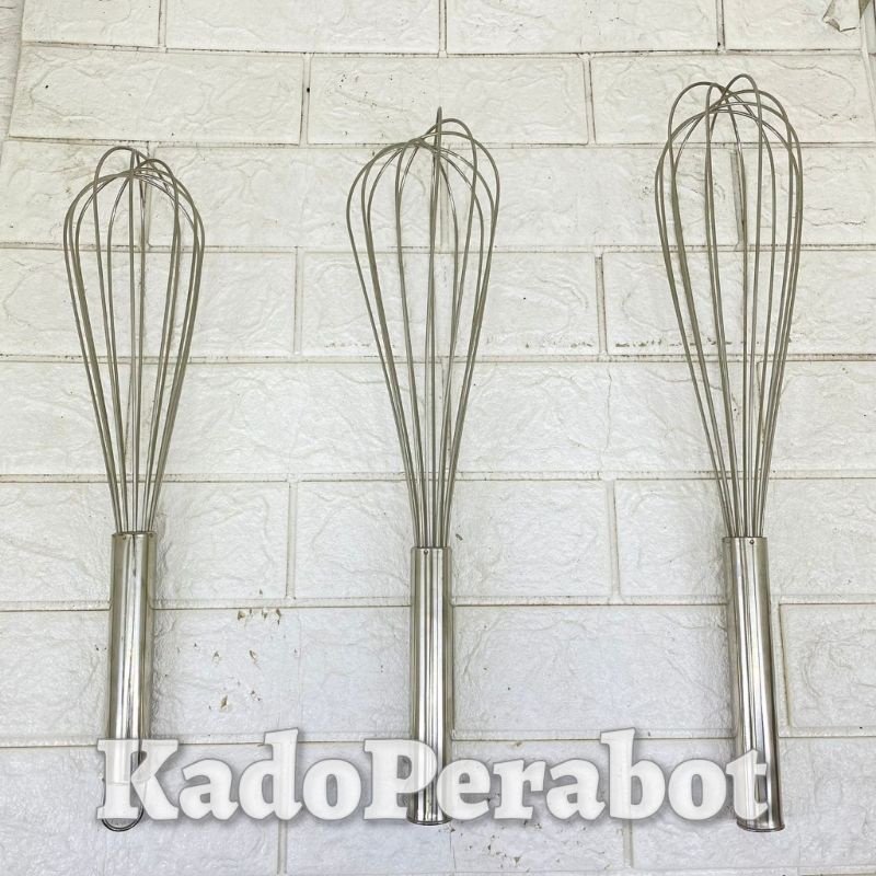 Kocokan Telur Jumbo - Kocokan Telur 16&quot; 18&quot; 20&quot; - Pengocok Telur Whisk