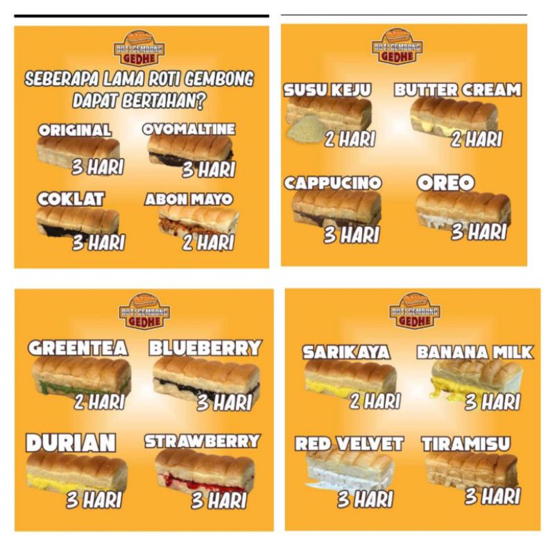 Roti Gembong Gedhe Asal Yogyakarta lembut & empuk - Roti Gembong Gedhe Gede Jogja-1