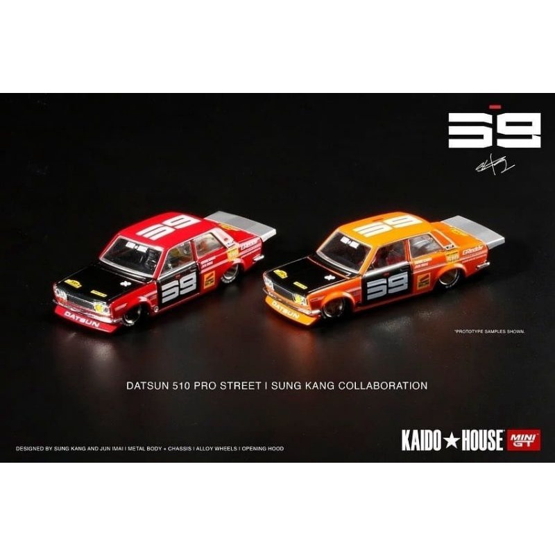 Mini GT Kaido House Datsun 510 Pro Street