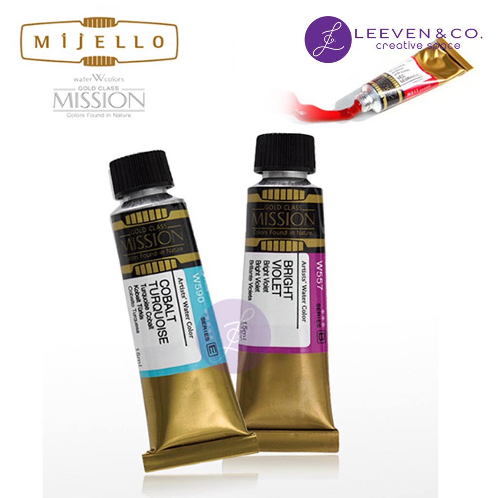 

MIJELLO MISSION GOLD WATERCOLOUR TUBE 7ML - SERI E