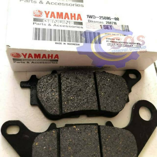 Kampas Rem Depan Yamaha R25 R 25