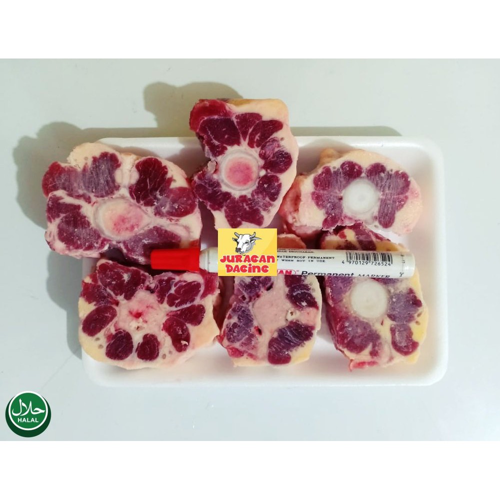 

DIJUAL BUNTUT SAPI SUPER IMPORT OXTAIL SUPER CENTER CUT IMPORT 1 KG terbatas