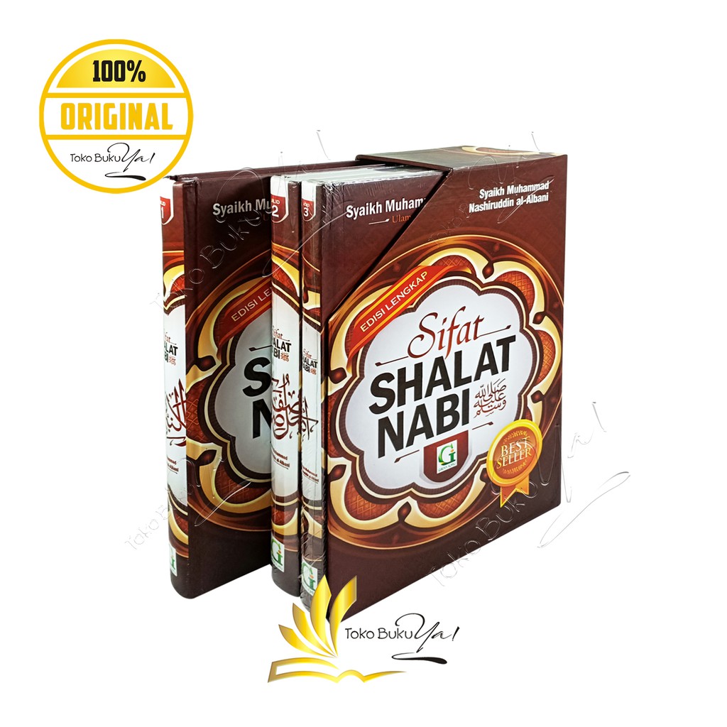 Sifat Shalat Nabi Lengkap 3 Jilid Griya Ilmu Shopee Indonesia