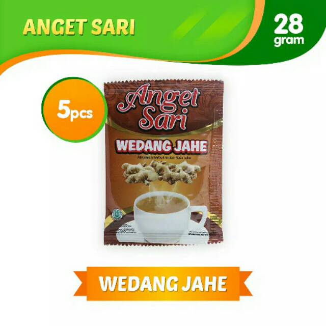 

Anget Sari Wedang Jahe 5 Pcs