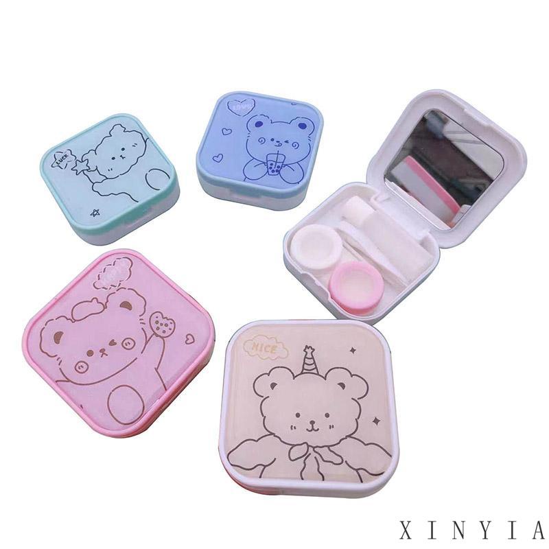 【COD】JENNIE YITZY SOFTLENS CASE / TEMPAT SOFTLENS KAIDA SUPERCUTE BEAR / KOTAK SOFLEN TRAVEL KIT MOTIF