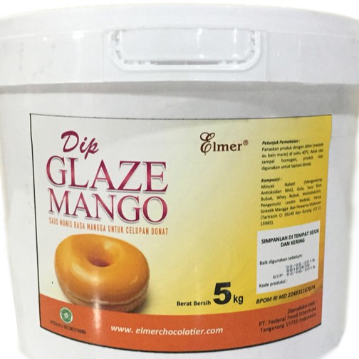 Elmer Dip Glaze Mangga 5Kg