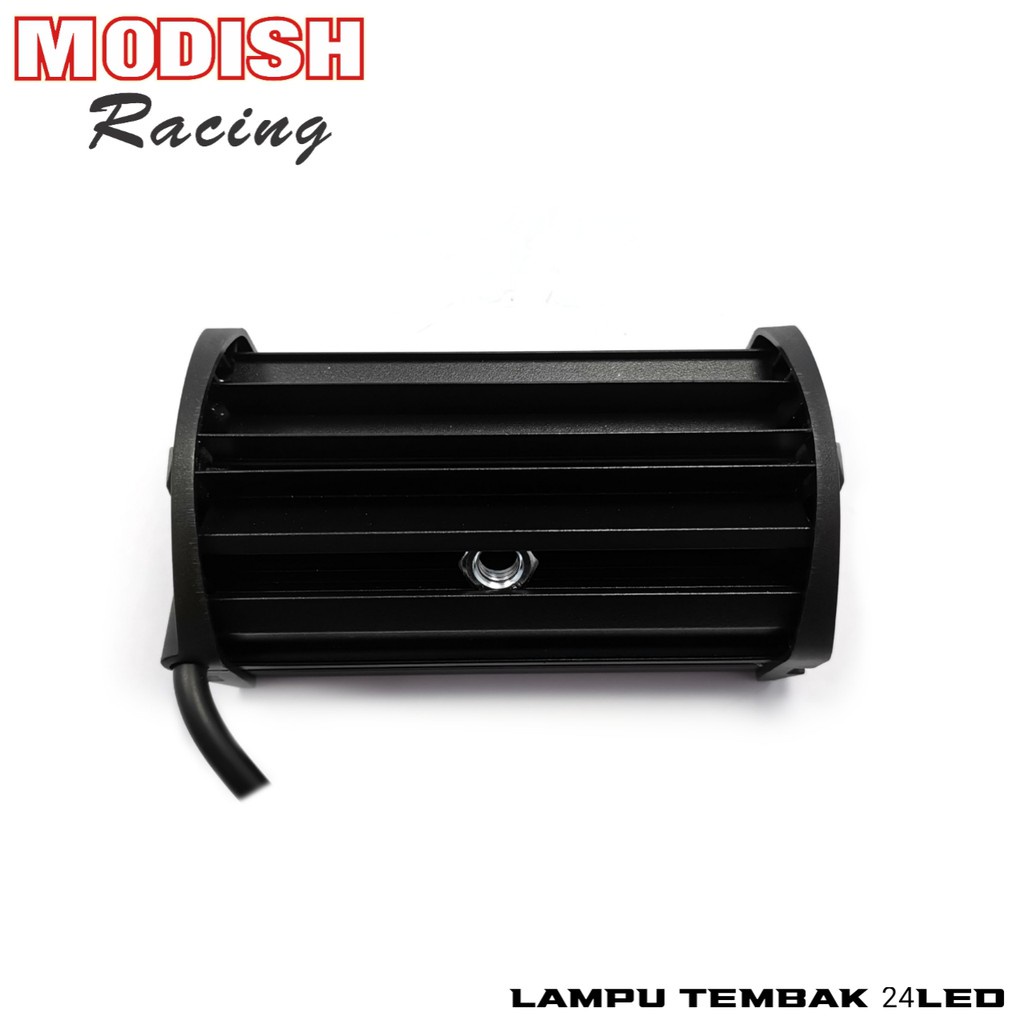lampu tembak 24 mata LED CWL 4597 2 warna white and yellow strobo