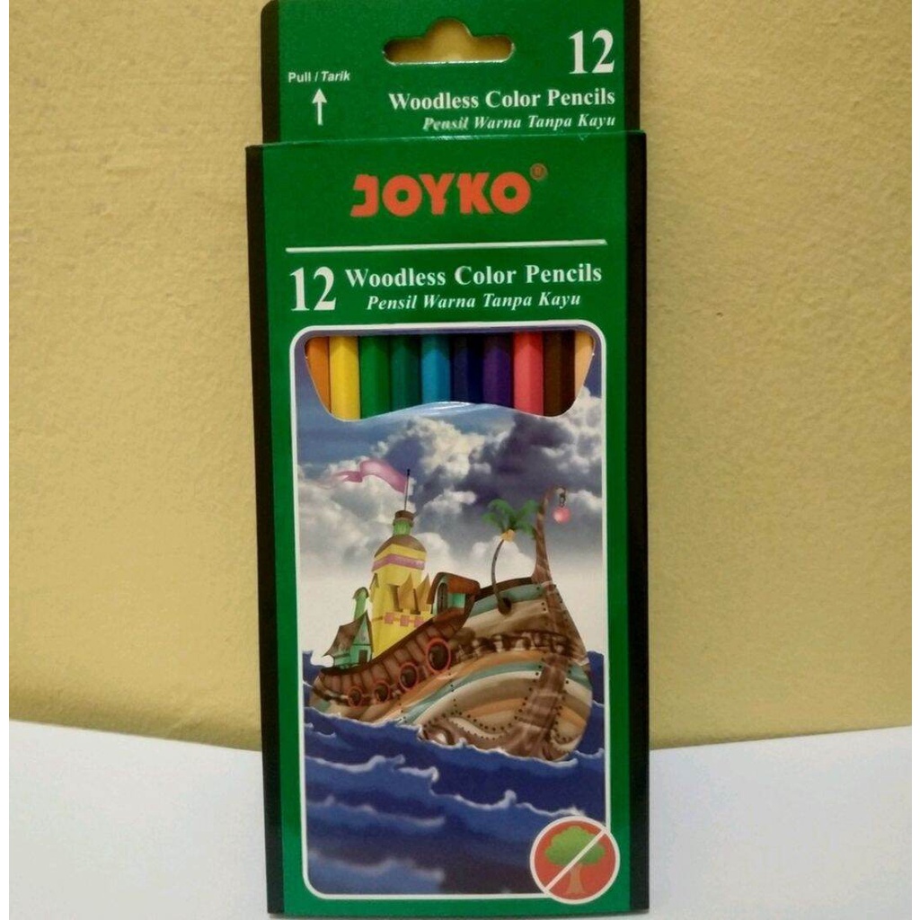 

12 PCS PENSIL WARNA JOYKO
