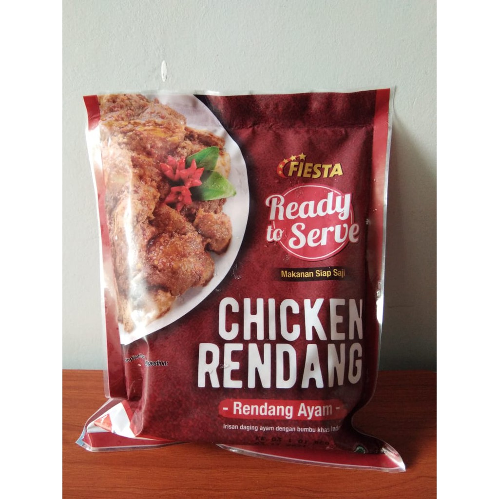 

Fiesta Ready To Serve Chicken Rendang 300 gr I Fiesta RTS Rendang