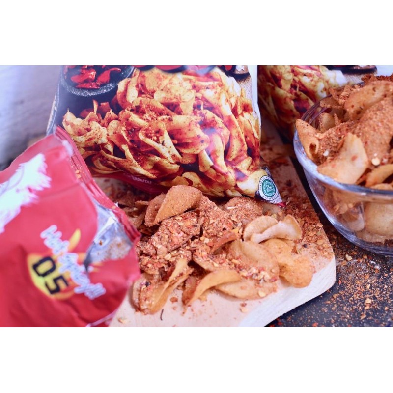 Keripik Singkong Maicih All Varian Extra Pedas Rempah Khas Bandung
